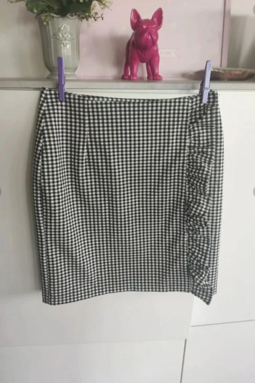 Jupe portefeuille volants 34 XS